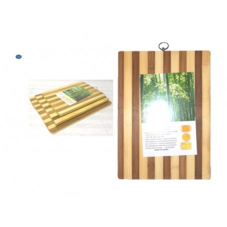 24cm x 34cm x 1.8cm / 9.5" x 13.5" Bamboo Cutting Board