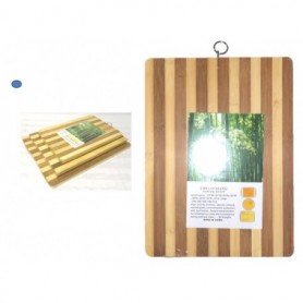 28 cm x 38 cm x 1.8 cm / 11" x 15" Bamboo Cutting Board