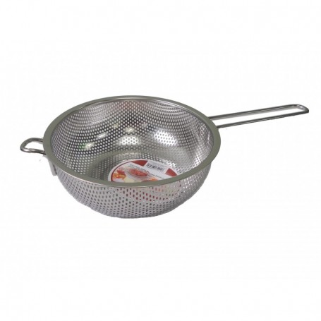 11.25''/28.5cm Wire Handle Punched Colander (12/c)