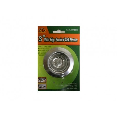 3" Wide Rim Punched Sink Drainer (36/144/c)