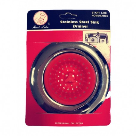 4.5" Steel Rim Silicone Sink Strainer (36/144/c)