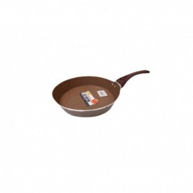 20cm Wood Handle Deep No-Stick Frying Pan (12/24/c)