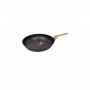 20cm Wood Handle Deep No-Stick Frying Pan (12/24/c)