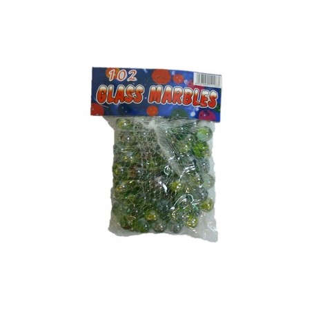 102 ct 1.5cm Glass Marbles Flower(48/c)