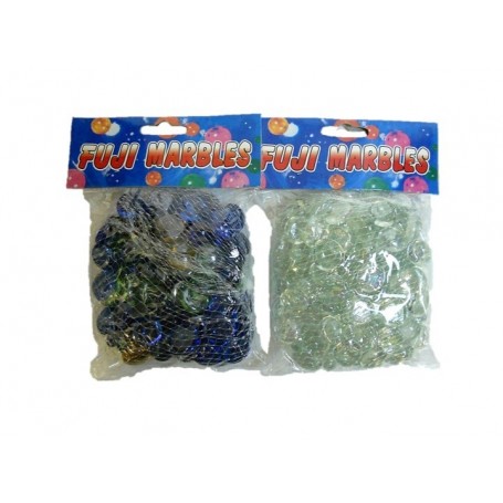 102 ct 1.8cm Glass Marbles Flat