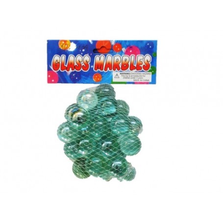 25 ct 2.5cm Glass Marble Clear