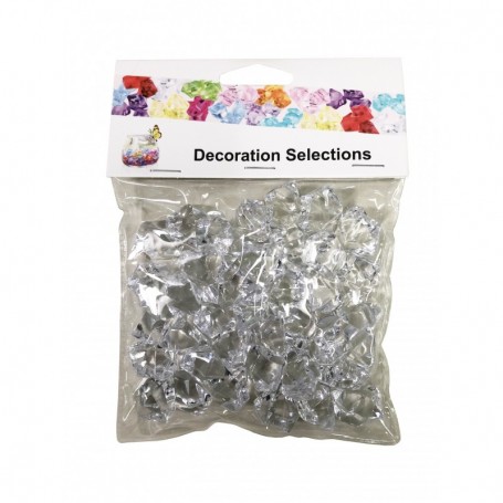 100g Clear Crystal Stone Grain 2cm (48/144/c)