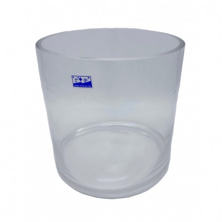 8"x7-3/4" Crystal Flower Vase (12/c)