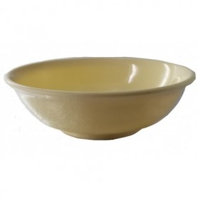 9.5" Melamine Bowl Beige (48/c)