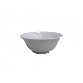 7" Melamine Bowl Ivory (48/c)
