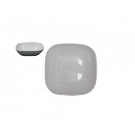 6" Melamine Square Bowl Ivory