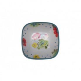 Melamine 7.5" Square Bowl Flower (48/c)