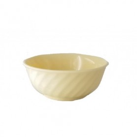 7" Melamine Bowl Beige (48/c)