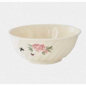 8" Melamine Bowl Rose (48/c)