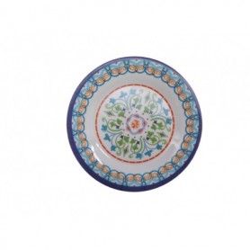 Melamine 10.5" Round Plate Antique (48/c)