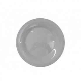 10" Melamine Round Plate Ivory