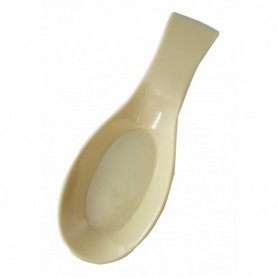 10.25" Melamine Spoon Rest Beige (48/c)