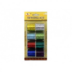 8 pc Sewing Thread Set Multi-Color (24/240/c)