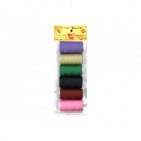 6 pc 300m Thread Roll Set (24/288/c)