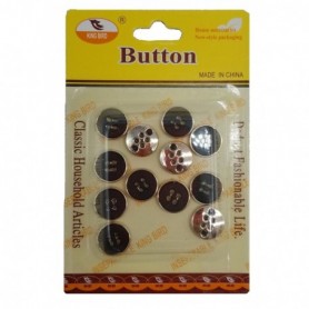 12 pc 9/16" Buttons (24/480/c)
