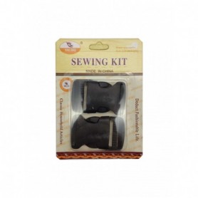 2 pr 2.5" Fastening Buckle Set (24/48/c)