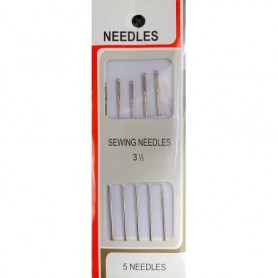 5 pc 3-1/2" Sewing Needle Kit (24/360/c)