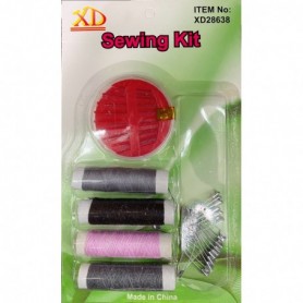 Needle Safety Pin & 4 Thread Roll Kit (24/144/c)