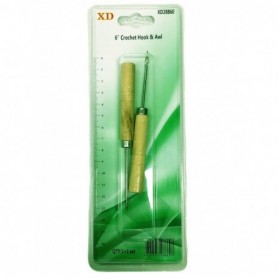 2 pc 6" Crochet & Awl Set (24/288/c)