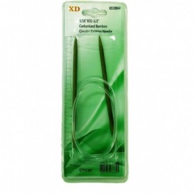 3/16"x31-1/2" Bamboo Circular Knitting Pins (24/288/c)