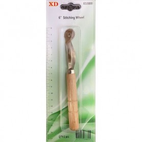 6" Wood Handle Stitch Wheel (24/288/c)