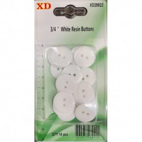 16 pc 3/4" Buttons (24/288/c)