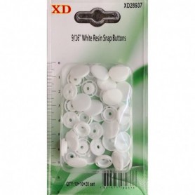 10 pr +20 pc 9/16" Snap Button Set (24/288/c)