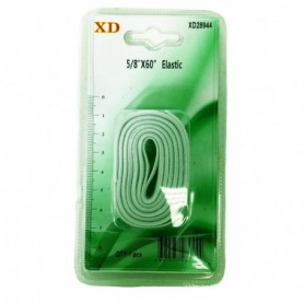 5/8"x60" Elastic White (24/288/c)
