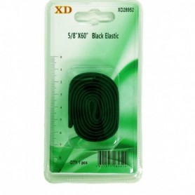 5/8"x60" Elastic Black (24/288/c)