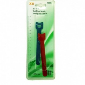 1 pr 1/2"x5" Hook & Loop Tie Set (24/288/c)