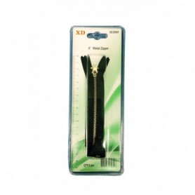 6" Brass Tooth Zipper (24/288/c)