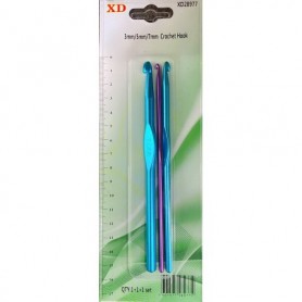 3 pc 3mm/5mm/7mm Crochet Set (24/288/c)