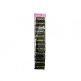 12 pc Thread Roll Set Black