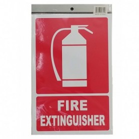 Fire Extinguisher Sign 8"x 12" (12/600/c)