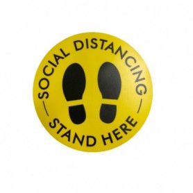 11" Social Distance Sign (24/300/c)