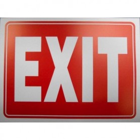 Exit Sign 12" x 9"