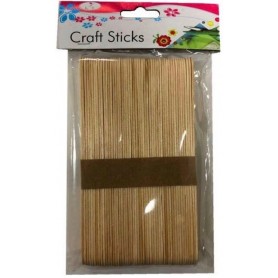 50 ct Wood Craft Sticks True Color (24/120/c)