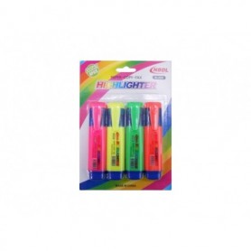 4 pc Highlighter Set Mix (36/144/c)