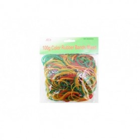 100g Rubber Bands Mixed (48/96/c)