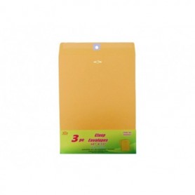 3 pc 10"x13" Clasp Envelopes (36/72)