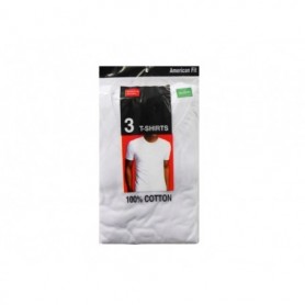 3 pc White T-Shirt Set Medium (48/c)