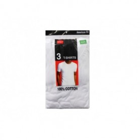3 pc White T-Shirt Set Small (48/c)