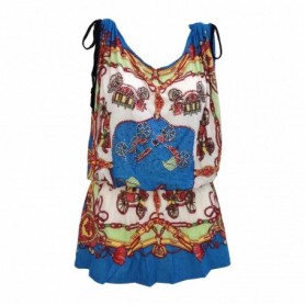 Ladies' Summer Tight Waist Blouse (12/120/c)