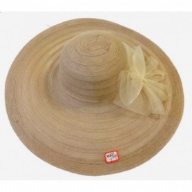 Ladies' 18" Wide Brim Floppy Hat (20/60/c)