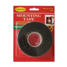 1-3/8" Mounting Tape Black (36/72/c)